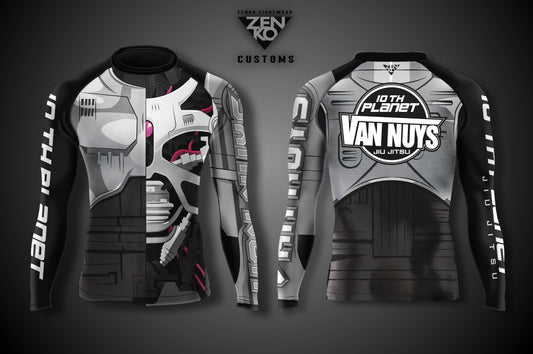 10th Planet Van Nuys Long Sleeve "Robo" Rashguard