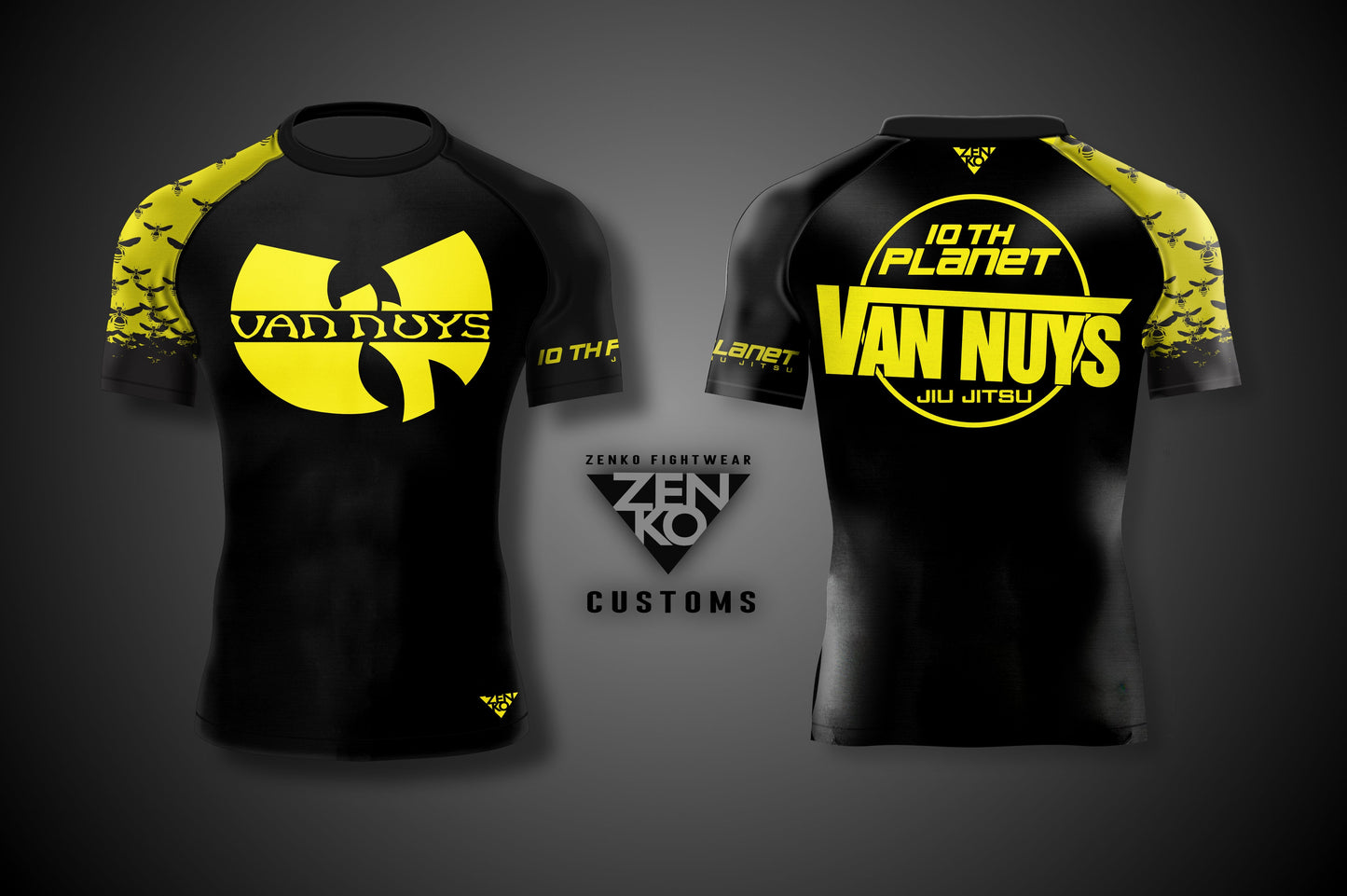 10th Planet Van Nuys Short Sleeve Rashguard